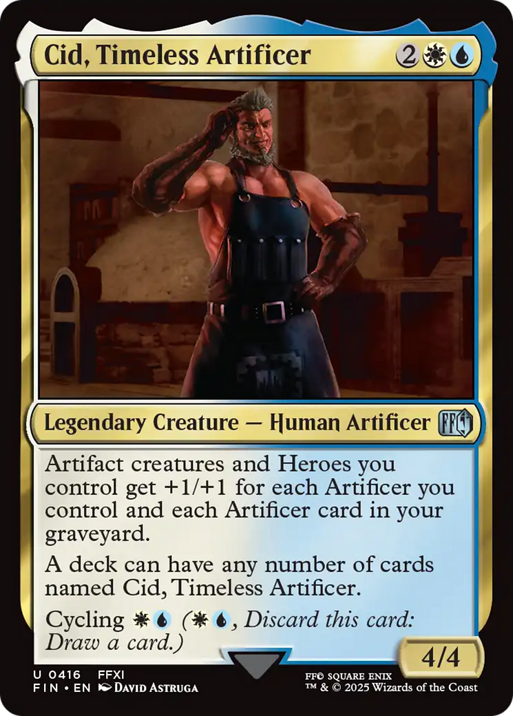 Cid, Timeless Artificer (0416) [FINAL FANTASY] | Galactic Gamez
