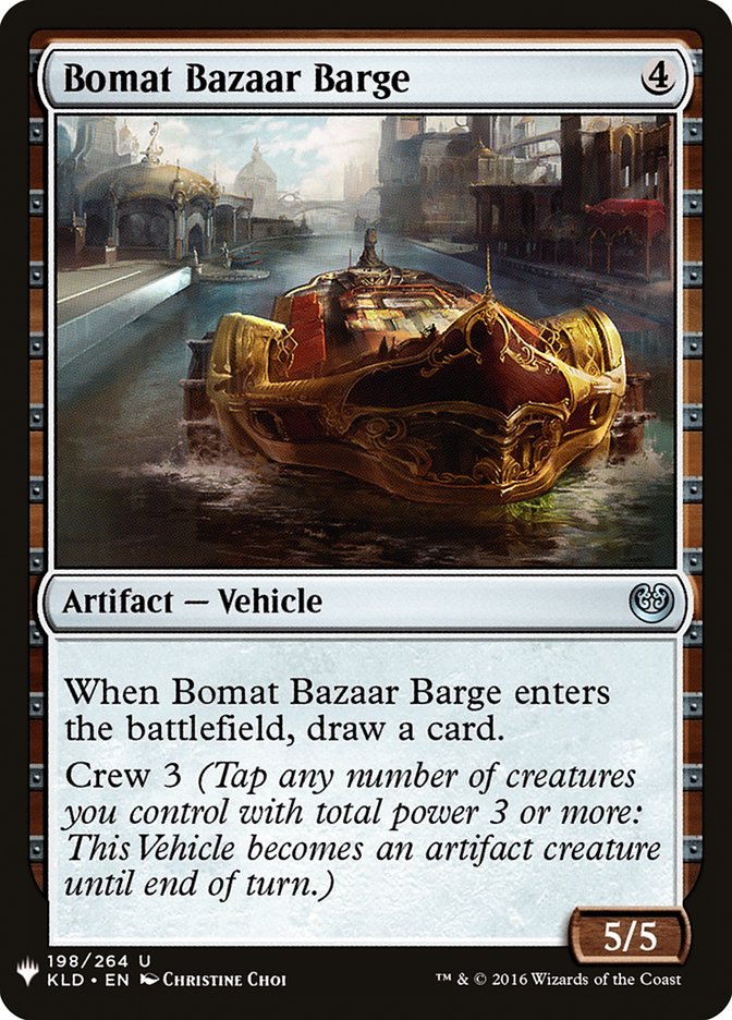 Bomat Bazaar Barge [Mystery Booster] | Galactic Gamez
