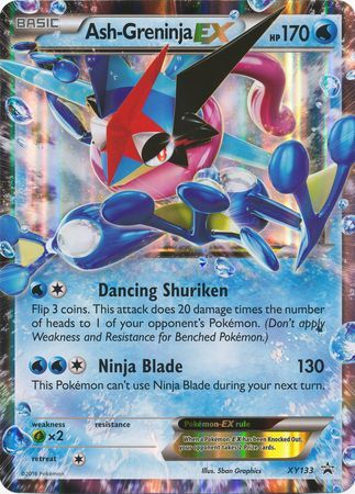 Ash-Greninja EX (XY133) (Jumbo Card) [XY: Black Star Promos] | Galactic Gamez