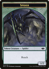 Shapeshifter // Spider Double-Sided Token [Modern Horizons Tokens] | Galactic Gamez