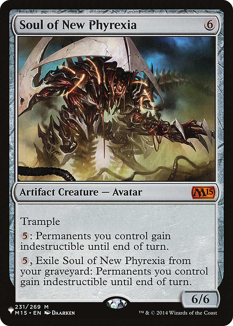 Soul of New Phyrexia [The List] | Galactic Gamez