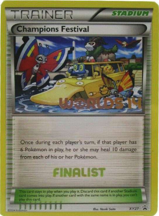 Champions Festival (XY27) (2014 Finalist) [XY: Black Star Promos] | Galactic Gamez