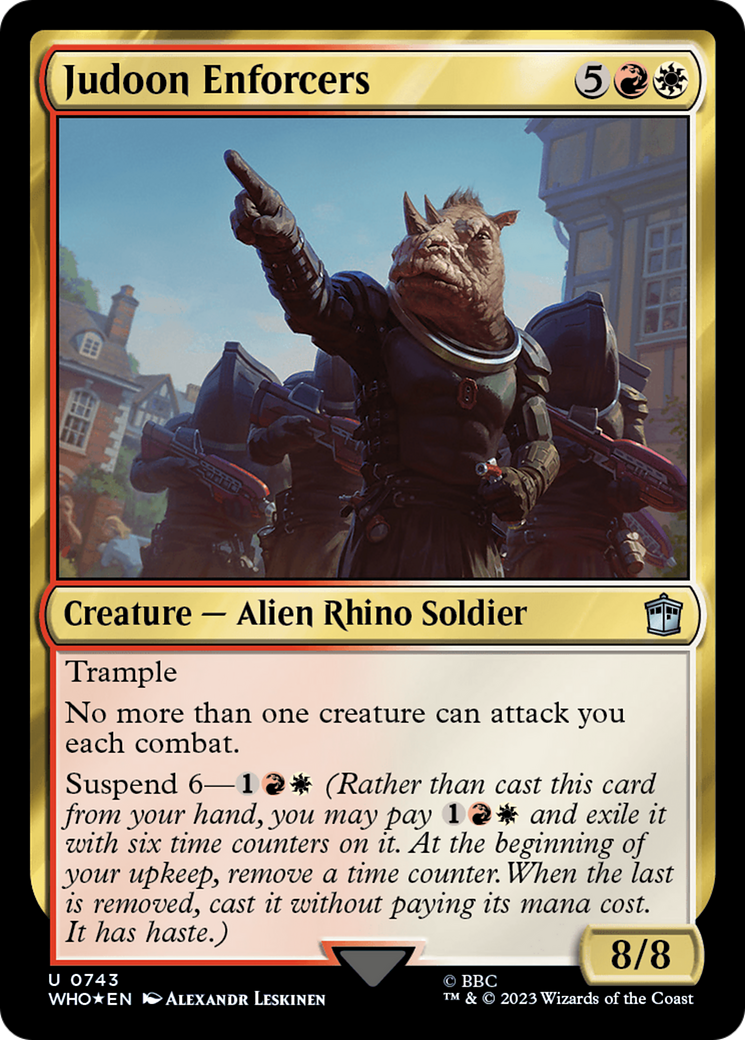 Judoon Enforcers (Surge Foil) [Doctor Who] | Galactic Gamez