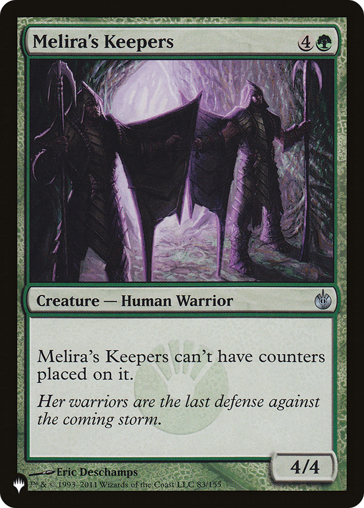 Melira's Keepers [The List] | Galactic Gamez