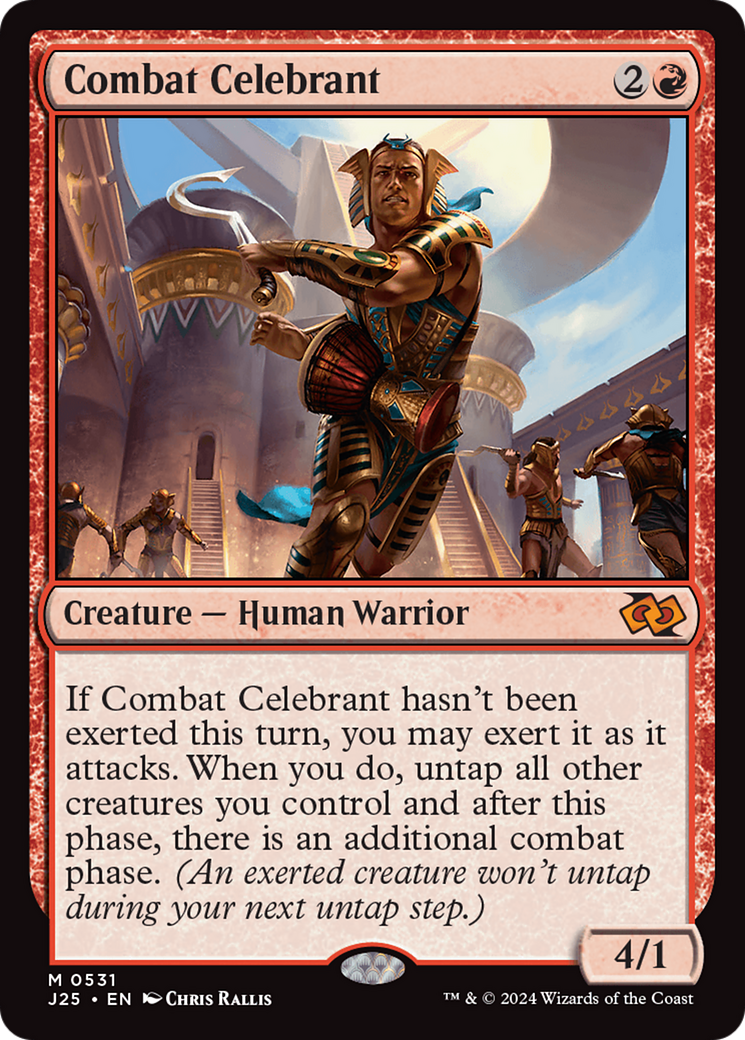 Combat Celebrant [Foundations Jumpstart] | Galactic Gamez