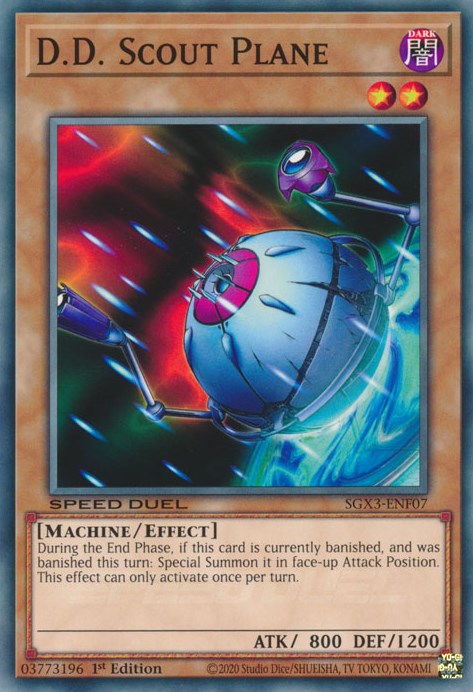 D.D. Scout Plane [SGX3-ENF07] Common | Galactic Gamez
