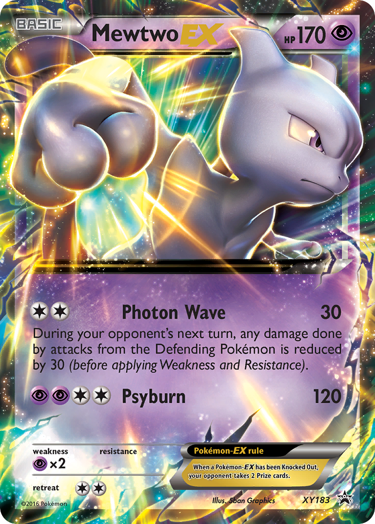 Mewtwo EX (XY183) [XY: Black Star Promos] | Galactic Gamez