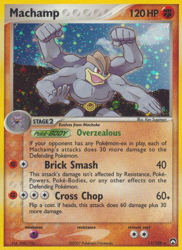 Machamp (11/108) [EX: Power Keepers] | Galactic Gamez