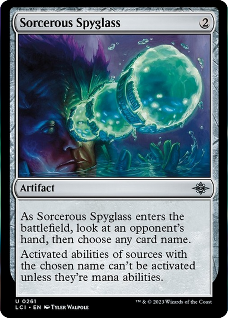 Sorcerous Spyglass [The Lost Caverns of Ixalan] | Galactic Gamez