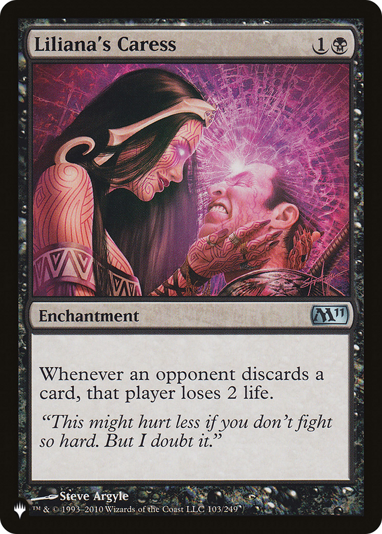 Liliana's Caress [The List] | Galactic Gamez