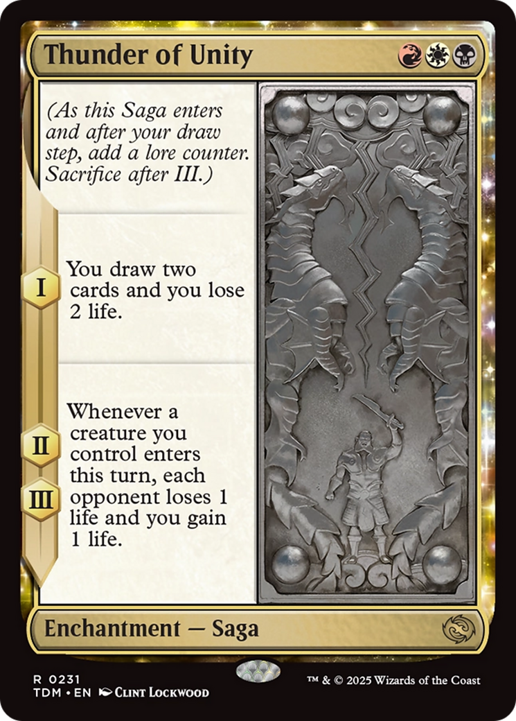 Thunder of Unity [Tarkir: Dragonstorm] | Galactic Gamez