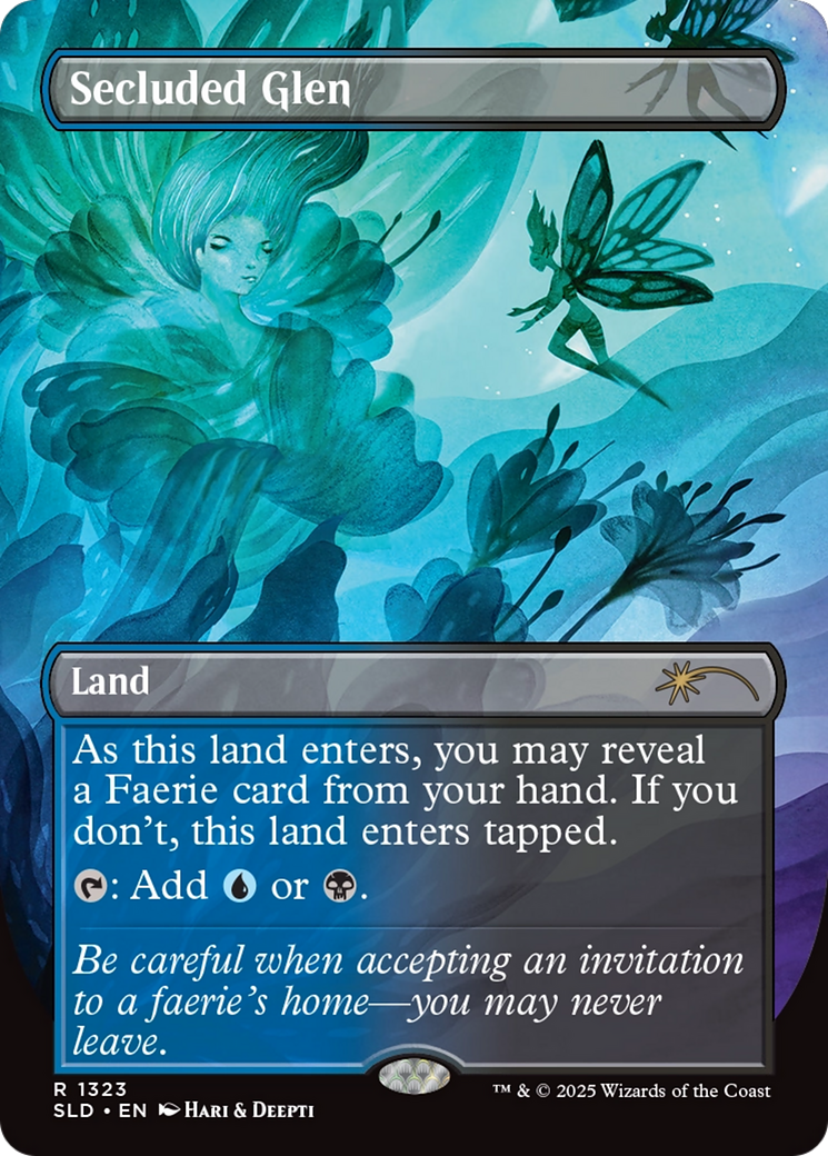 Secluded Glen (Rainbow Foil) [Secret Lair Drop Series] | Galactic Gamez