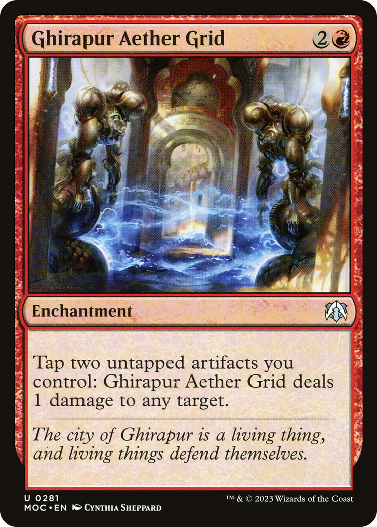 Ghirapur Aether Grid [March of the Machine Commander] | Galactic Gamez