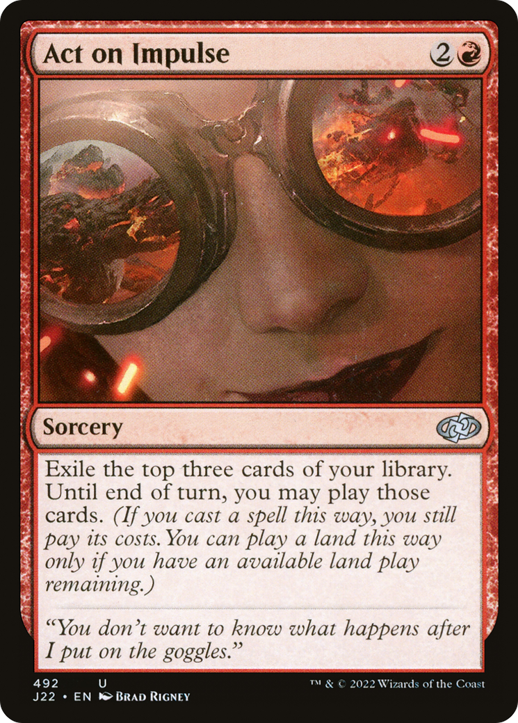 Act on Impulse [Jumpstart 2022] | Galactic Gamez