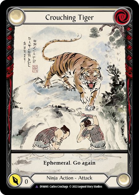 Crouching Tiger (Marvel) [DYN065] (Dynasty)  Cold Foil | Galactic Gamez