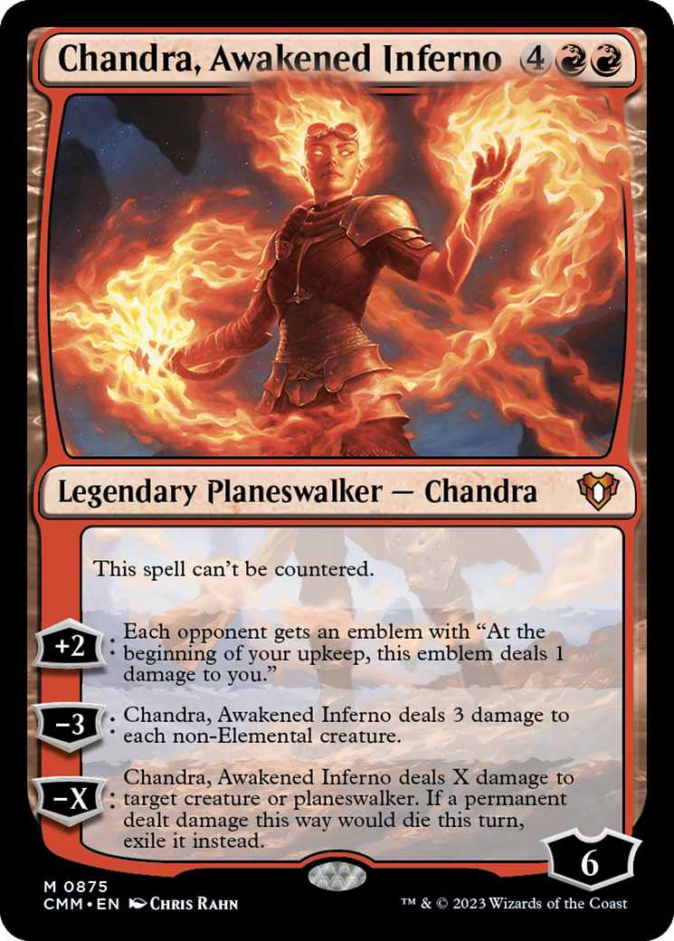 Chandra, Awakened Inferno [Commander Masters] | Galactic Gamez