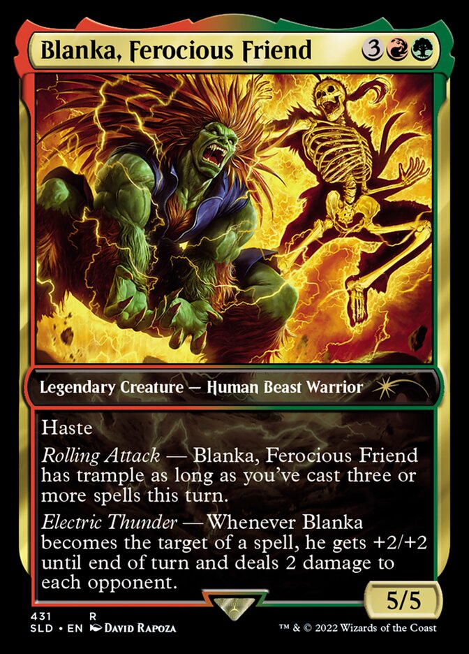 Blanka, Ferocious Friend [Secret Lair Drop Series] | Galactic Gamez