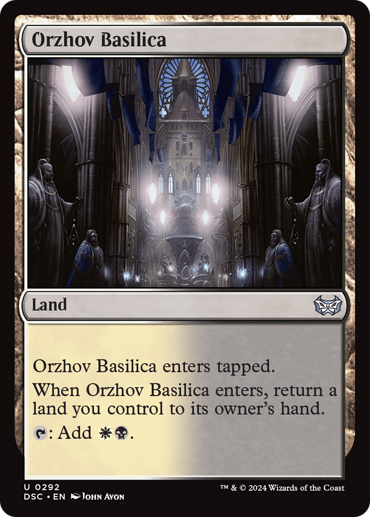 Orzhov Basilica [Duskmourn: House of Horror Commander] | Galactic Gamez
