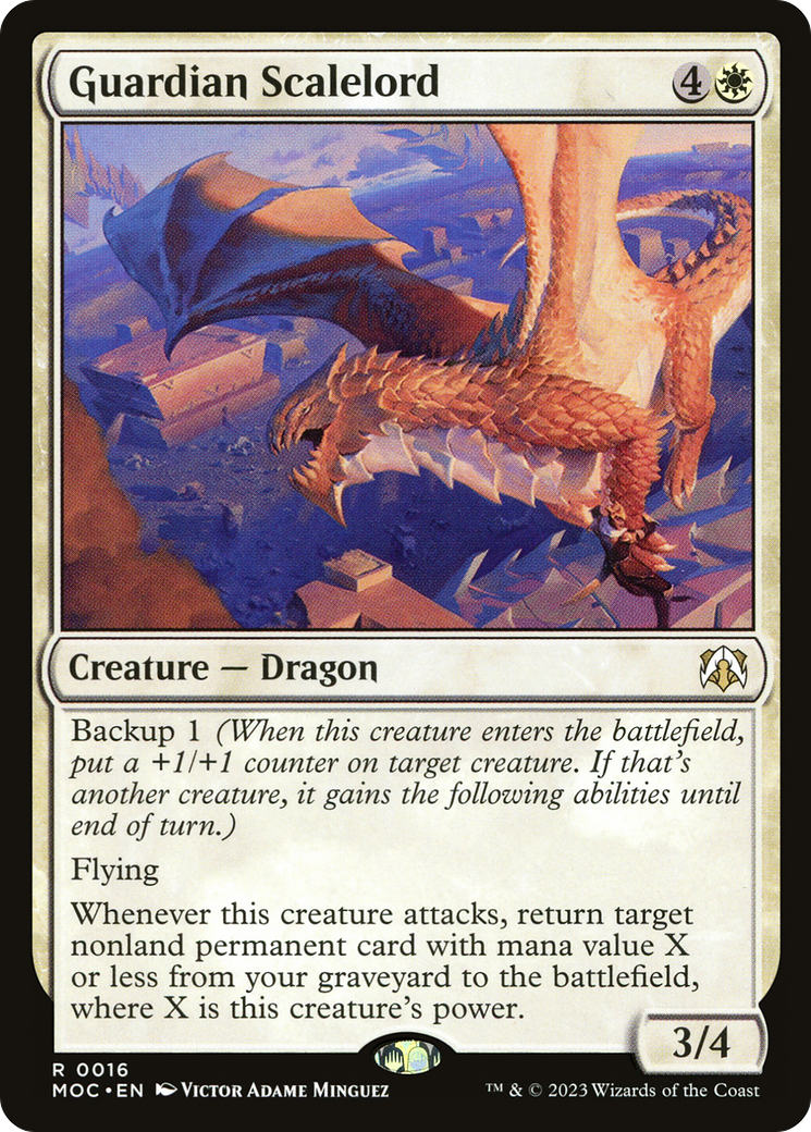 Guardian Scalelord [March of the Machine Commander] | Galactic Gamez