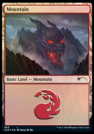 Mountain (Develish) (565) [Secret Lair Drop Promos] | Galactic Gamez