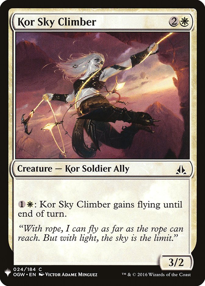 Kor Sky Climber [Mystery Booster] | Galactic Gamez