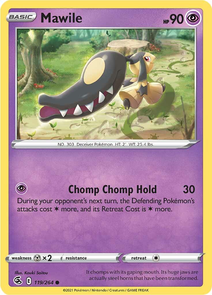 Mawile (119/264) [Sword & Shield: Fusion Strike] | Galactic Gamez