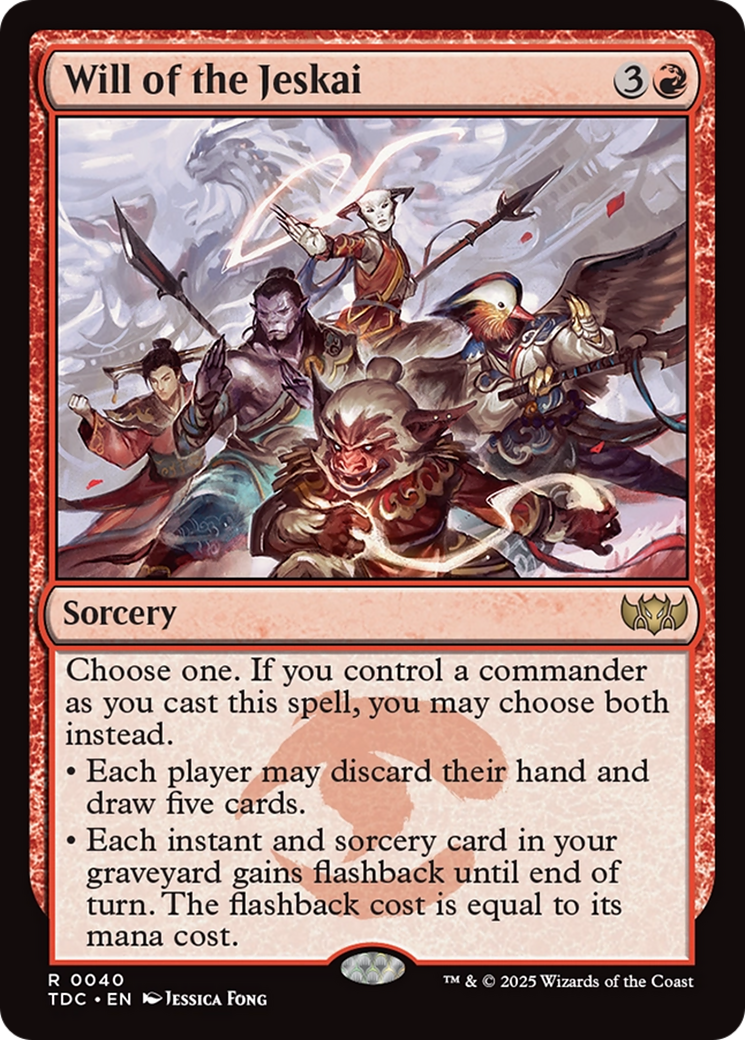 Will of the Jeskai [Tarkir: Dragonstorm Commander] | Galactic Gamez