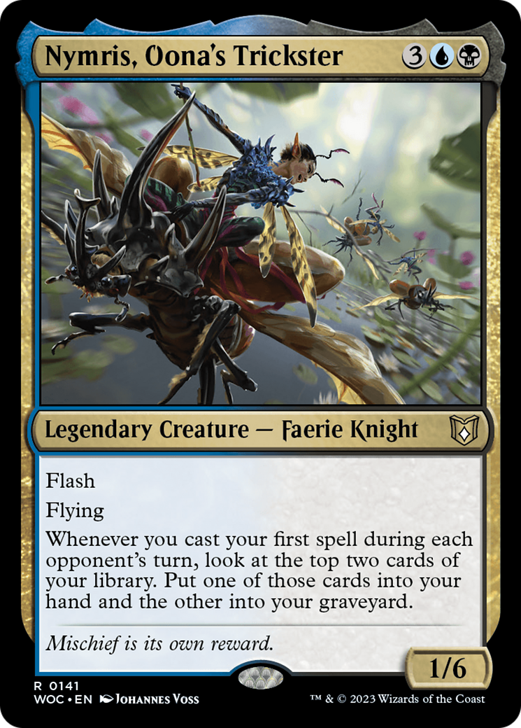 Nymris, Oona's Trickster [Wilds of Eldraine Commander] | Galactic Gamez