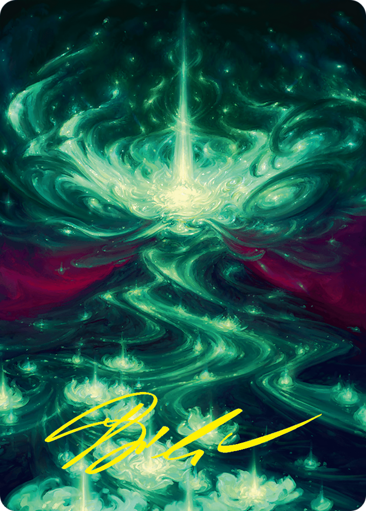 Genesis Wave Art Card (54/54) (Gold-Stamped Signature) [Foundations Art Series] | Galactic Gamez