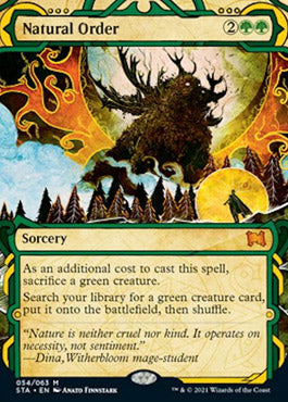 Natural Order (Foil Etched) [Strixhaven: Mystical Archive] | Galactic Gamez