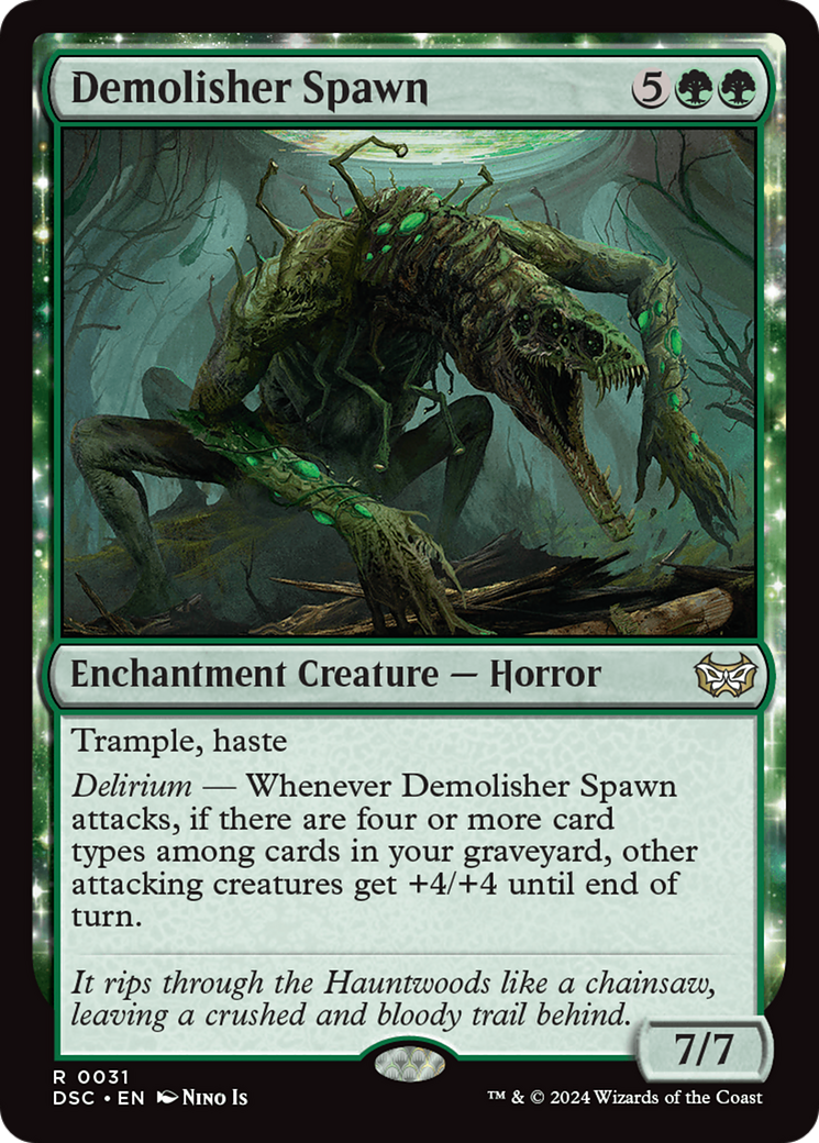 Demolisher Spawn [Duskmourn: House of Horror Commander] | Galactic Gamez