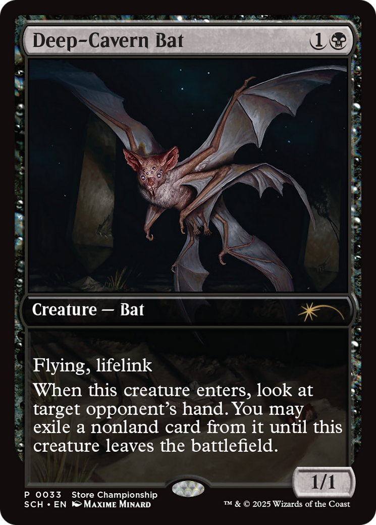 Deep-Cavern Bat [Store Championships 2025] | Galactic Gamez