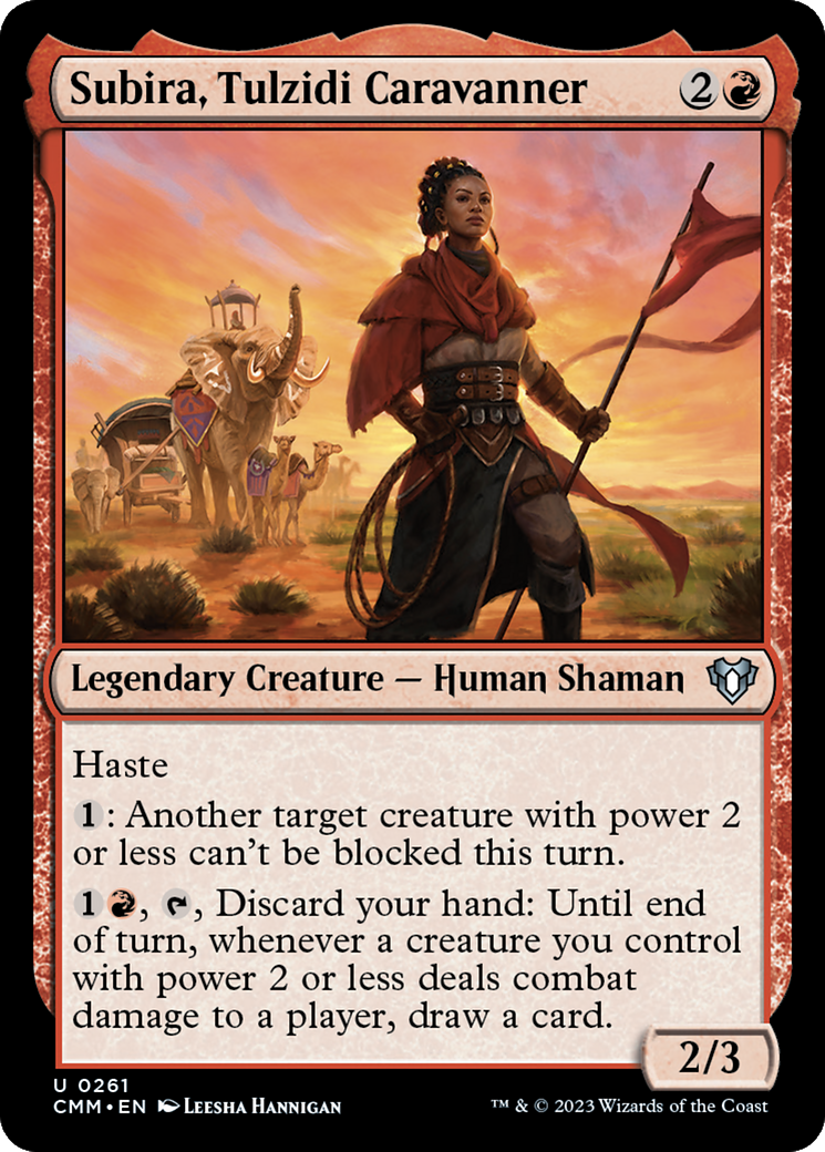 Subira, Tulzidi Caravanner [Commander Masters] | Galactic Gamez