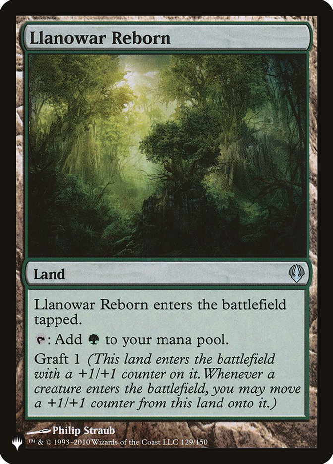 Llanowar Reborn [The List] | Galactic Gamez