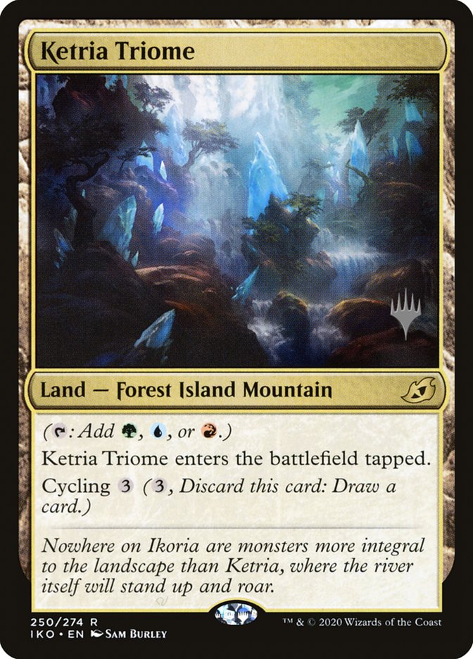 Ketria Triome (Promo Pack) [Ikoria: Lair of Behemoths Promos] | Galactic Gamez