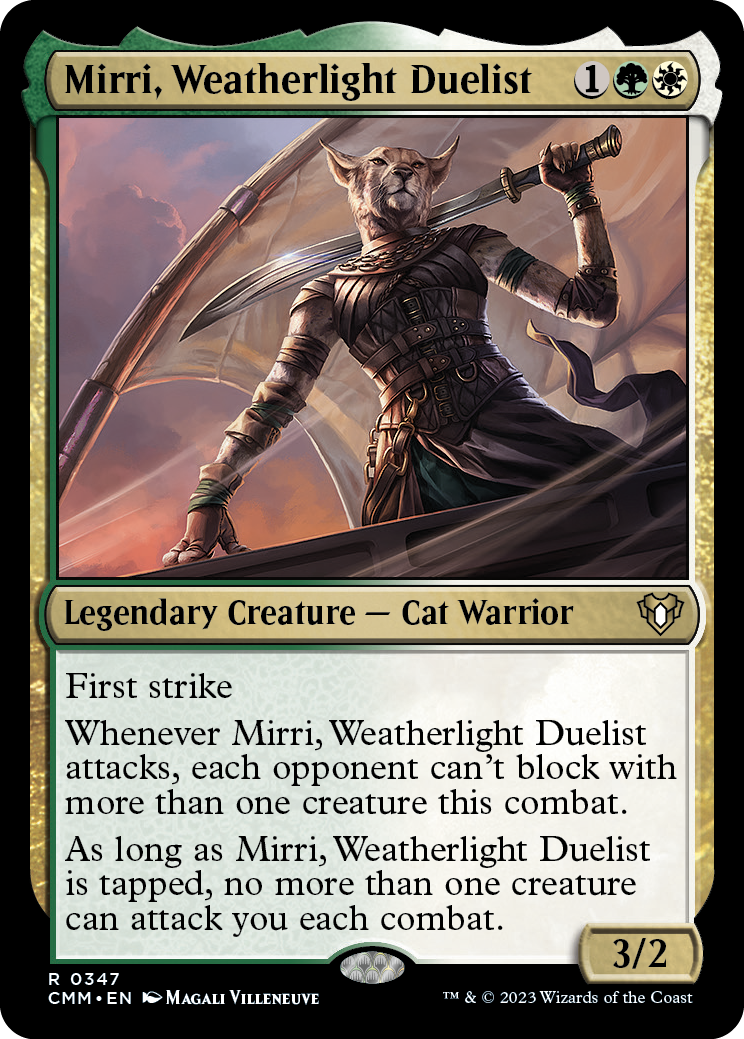 Mirri, Weatherlight Duelist [Commander Masters] | Galactic Gamez