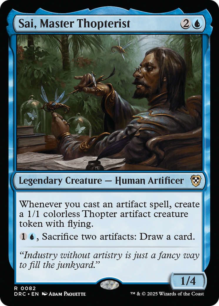 Sai, Master Thopterist [Aetherdrift Commander] | Galactic Gamez