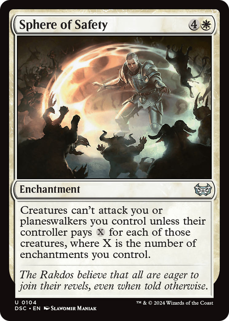 Sphere of Safety [Duskmourn: House of Horror Commander] | Galactic Gamez