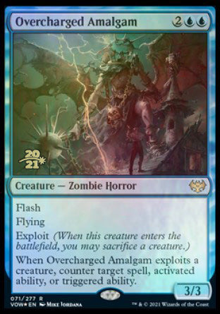 Overcharged Amalgam [Innistrad: Crimson Vow Prerelease Promos] | Galactic Gamez