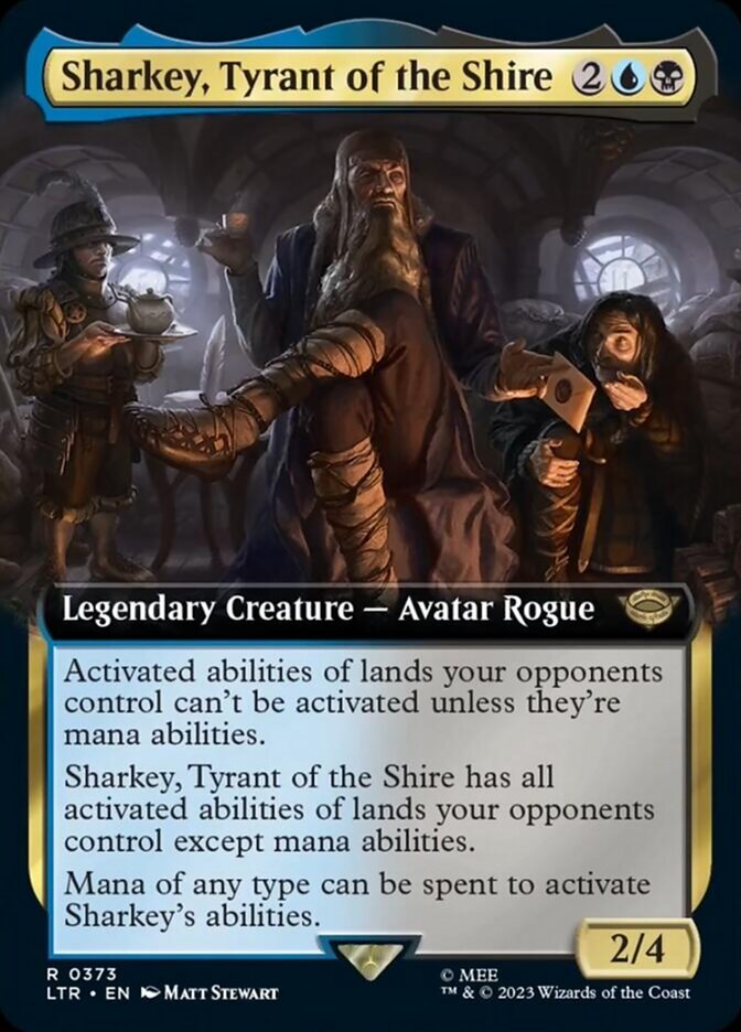 Sharkey, Tyrant of the Shire (Extended Art) [The Lord of the Rings: Tales of Middle-Earth] | Galactic Gamez