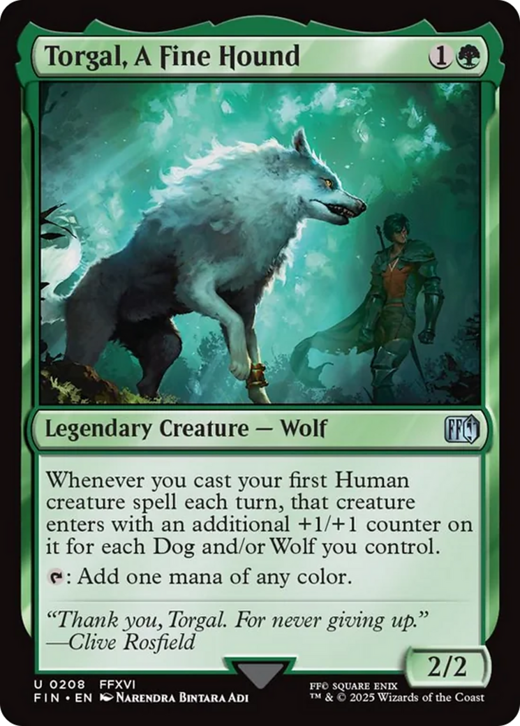 Torgal, A Fine Hound [FINAL FANTASY] | Galactic Gamez