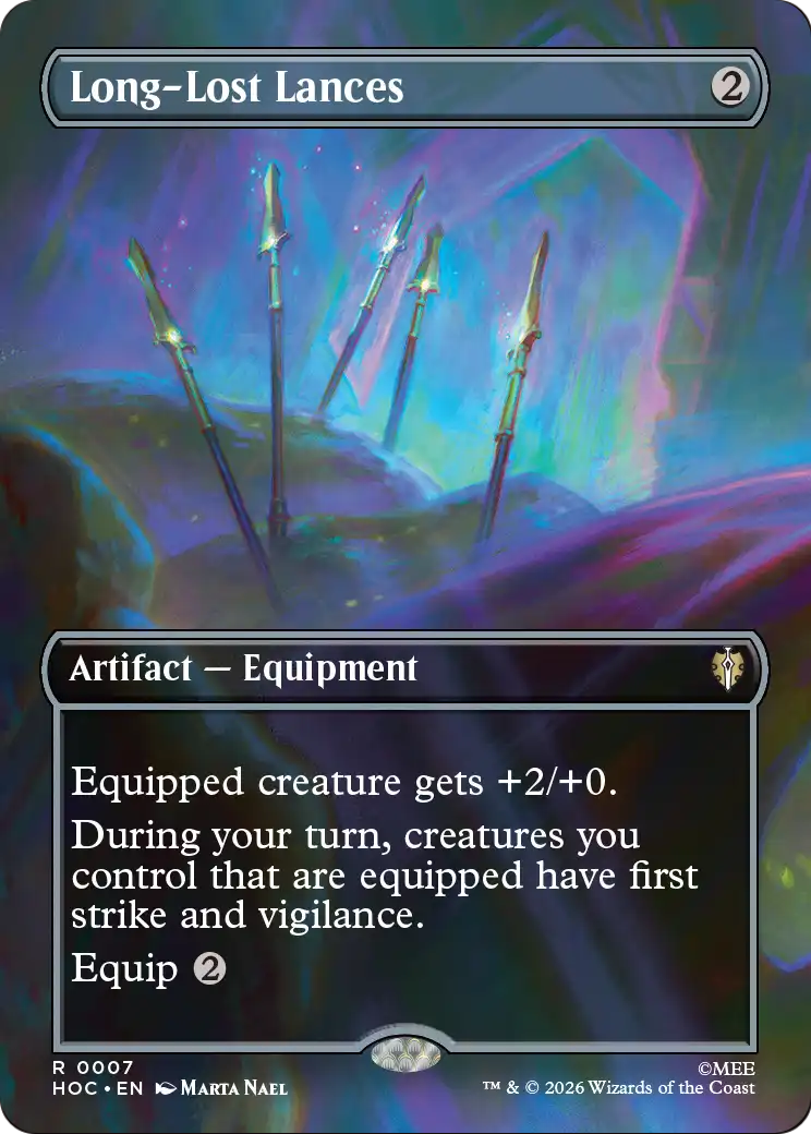 Long-Lost Lances (Borderless) [The Hobbit: Eternal-Legal] | Galactic Gamez
