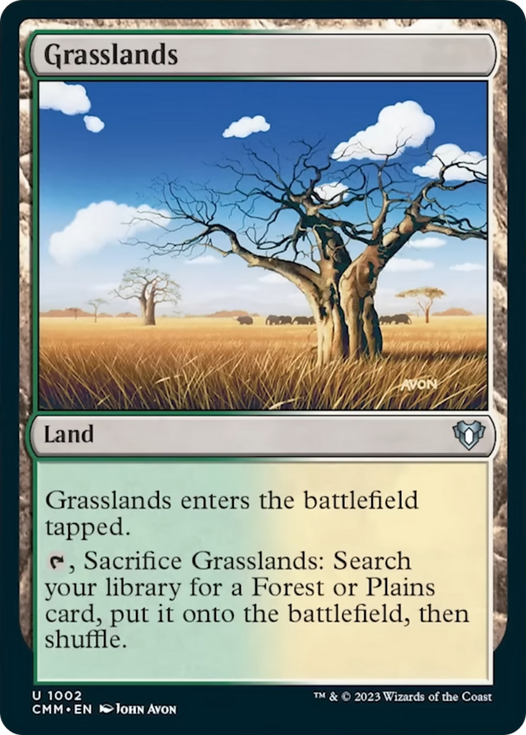 Grasslands [Commander Masters] | Galactic Gamez