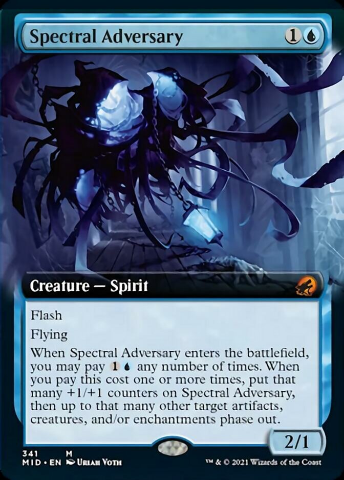 Spectral Adversary (Extended Art) [Innistrad: Midnight Hunt] | Galactic Gamez