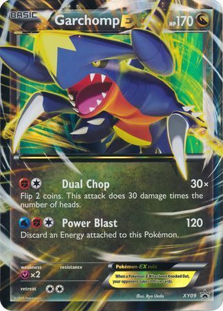 Garchomp EX (XY09) (Jumbo Card) [XY: Black Star Promos] | Galactic Gamez