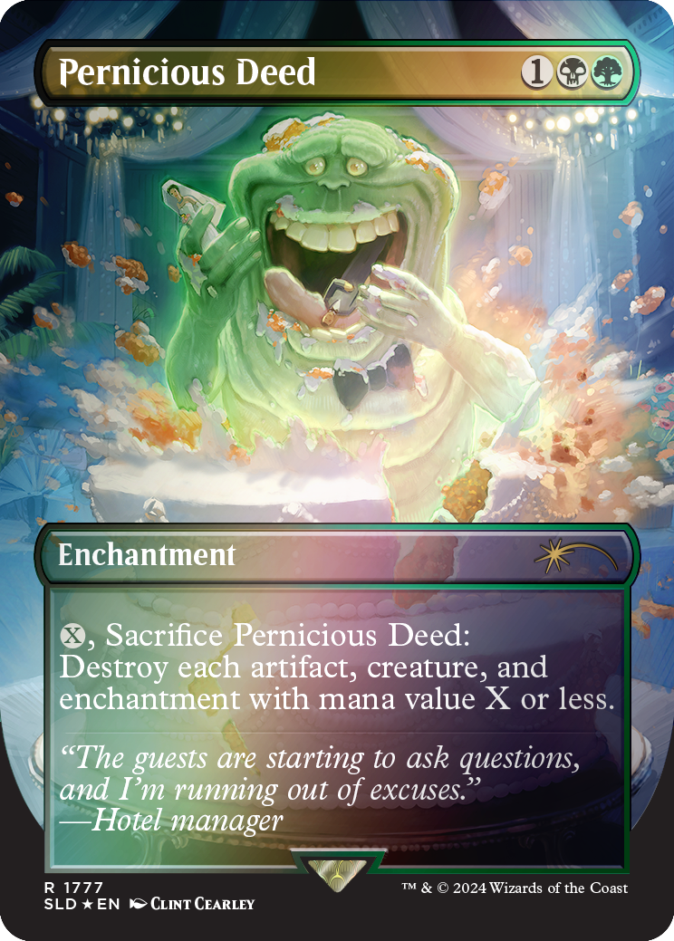 Pernicious Deed (Rainbow Foil) [Secret Lair Drop Series] | Galactic Gamez
