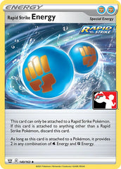 Rapid Strike Energy (140/163) [Prize Pack Series Two] | Galactic Gamez