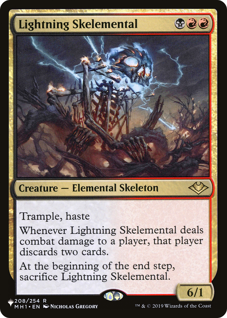 Lightning Skelemental [The List] | Galactic Gamez