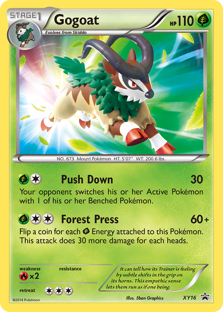 Gogoat (XY16) [XY: Black Star Promos] | Galactic Gamez