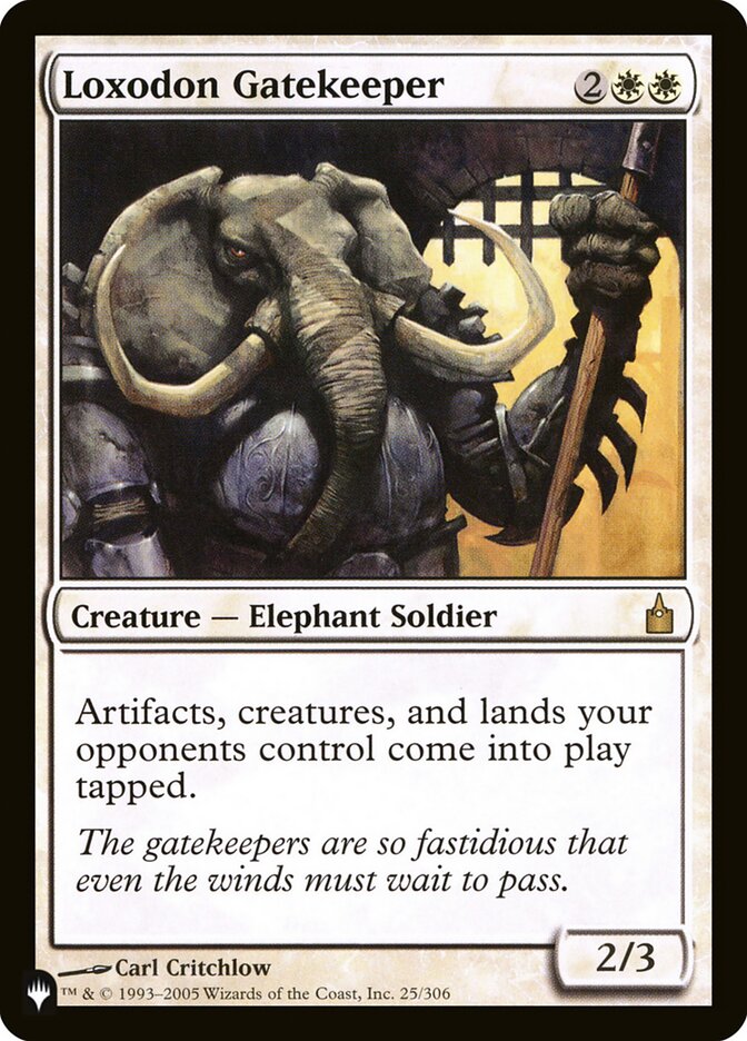 Loxodon Gatekeeper [The List] | Galactic Gamez